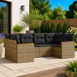 Your Perfect 6 Piece Garden Sofa Set Awaits