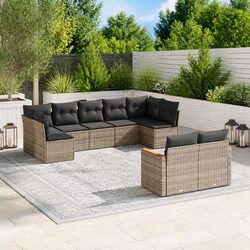 Friendly 9 Piece Garden Sofa Set for Your Patio