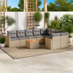 Your New Favorite Outdoor Sofa Set: 10-Piece Comfort