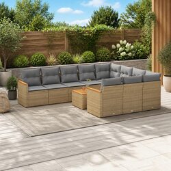 Make Your Outdoor Space Inviting with 11-Piece Sofa Set