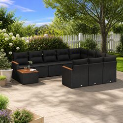 Friendly 11-Piece Garden Sofa Set for Your Outdoor Needs