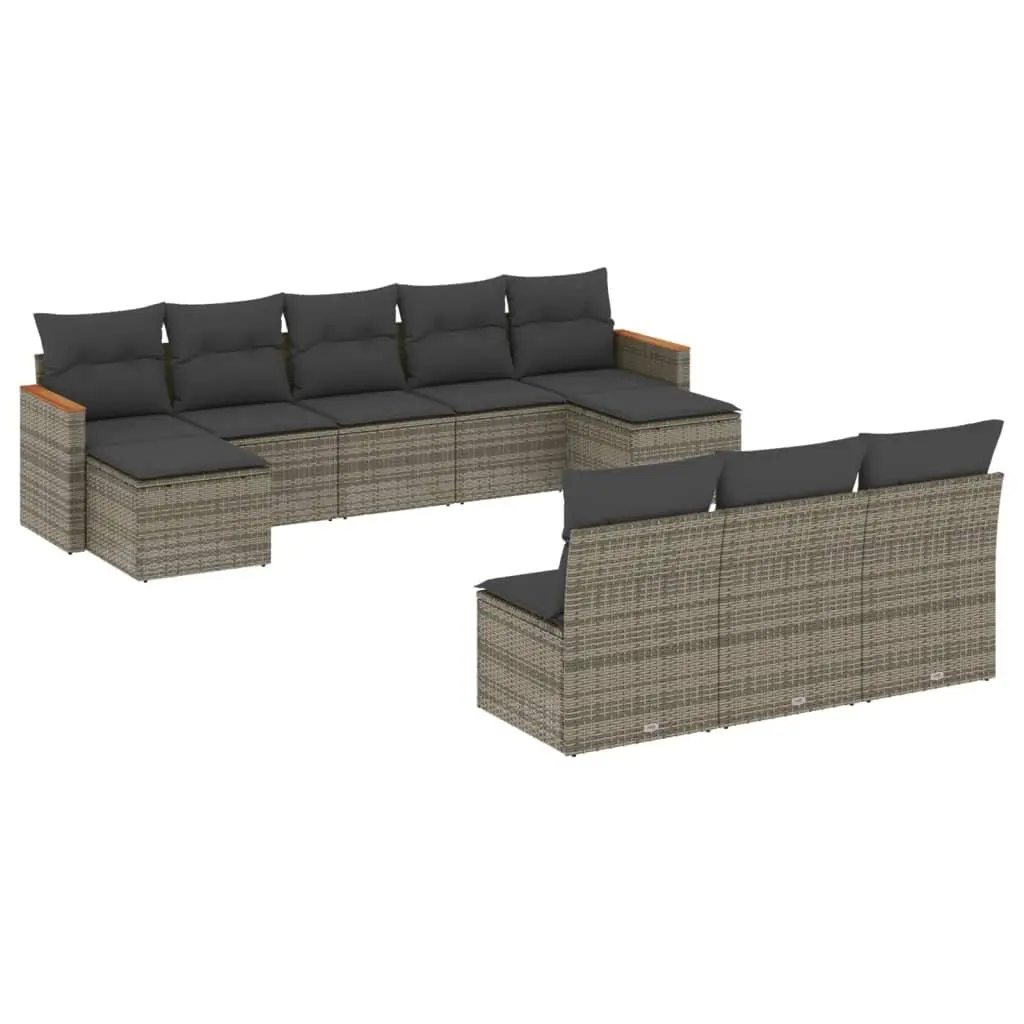 10-Piece Garden Sofa Set