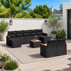 Your Ideal 10-Piece Garden Sofa Set for Relaxation
