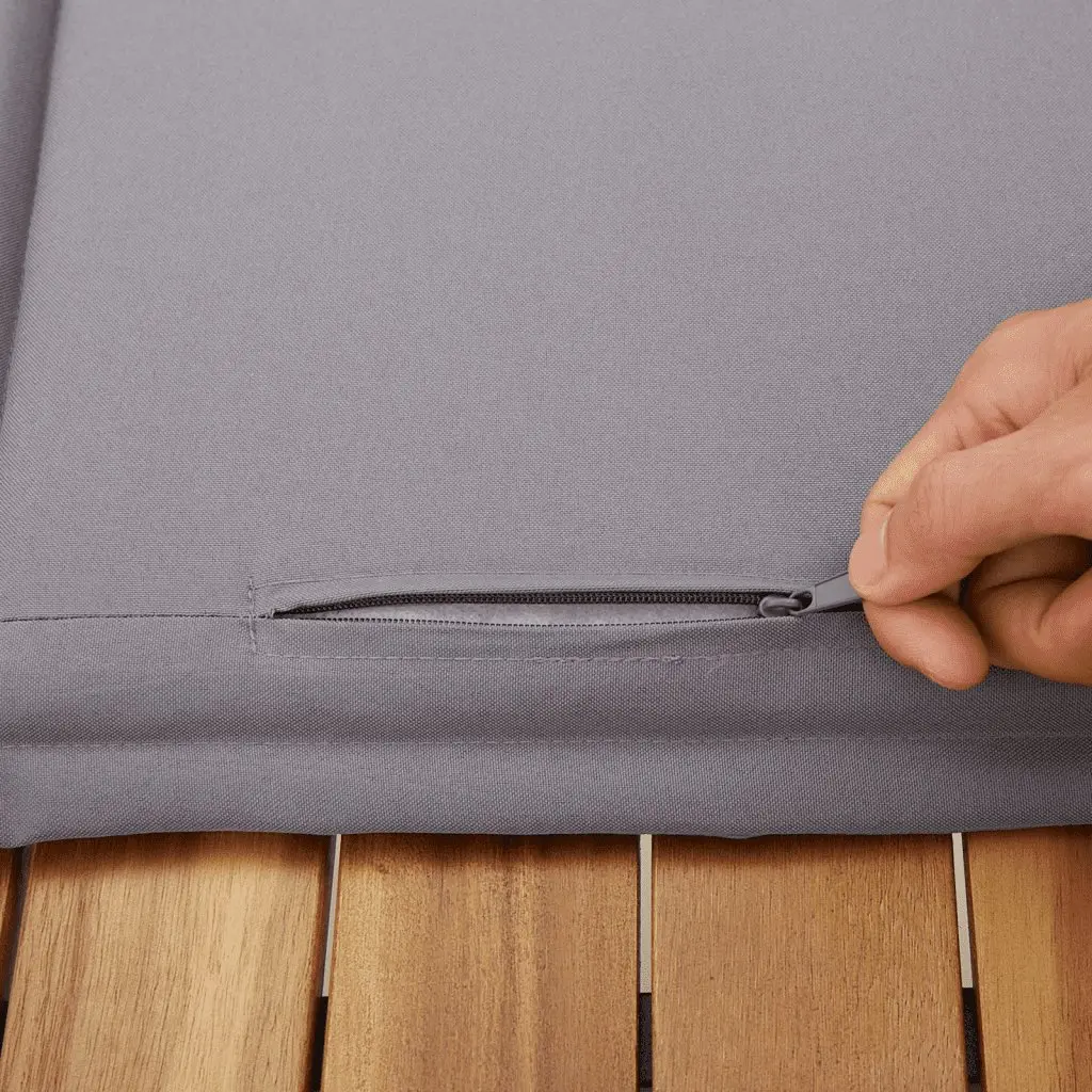 Garden Sofa Set 12 Piece Outdoor Furniture Beige Poly Rattan Modular Patio