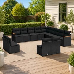 Your New 13 Piece Outdoor Sofa Set Awaits