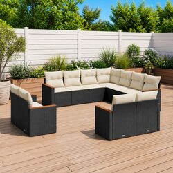 Create Your Outdoor Space with 11 Piece Sofa Set