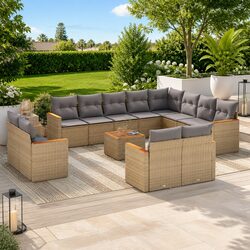 Your Perfect 13 Piece Outdoor Sofa Set Awaits