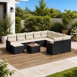 Your Friendly 11-Piece Outdoor Sofa Set Awaits