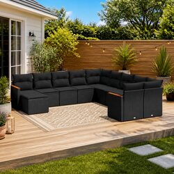 Your New Favorite Outdoor Sofa Set: 11 Pieces Included