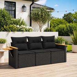 Your Perfect Outdoor Retreat: 3-Piece Garden Sofa Set