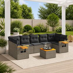 Friendly 8 Piece Garden Sofa Set - Relax Outside
