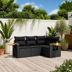 Your Perfect 4-Piece Garden Sofa Set for Relaxing Outdoors