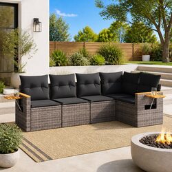 Your Ideal 5 Piece Garden Sofa Set Awaits