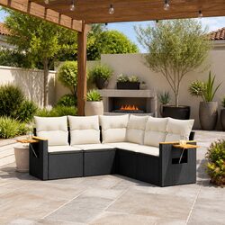 Friendly 5-Piece Outdoor Sofa Set for Cozy Moments