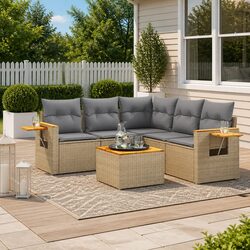 Your Perfect 6-Piece Garden Sofa Set Awaits