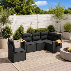 Make Your Patio Inviting with This 5-Piece Sofa Set
