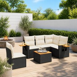 Your Friendly 6-Piece Garden Sofa Set for Relaxing Days