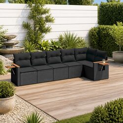 Friendly 6-Piece Outdoor Sofa Set for Your Enjoyment