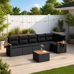 Create a Cozy Outdoor Space with 7 Piece Sofa Set