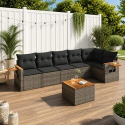 Friendly 7 Piece Garden Sofa Set for Your Outdoor Oasis