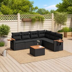 A Friendly 7 Piece Garden Sofa Set for You