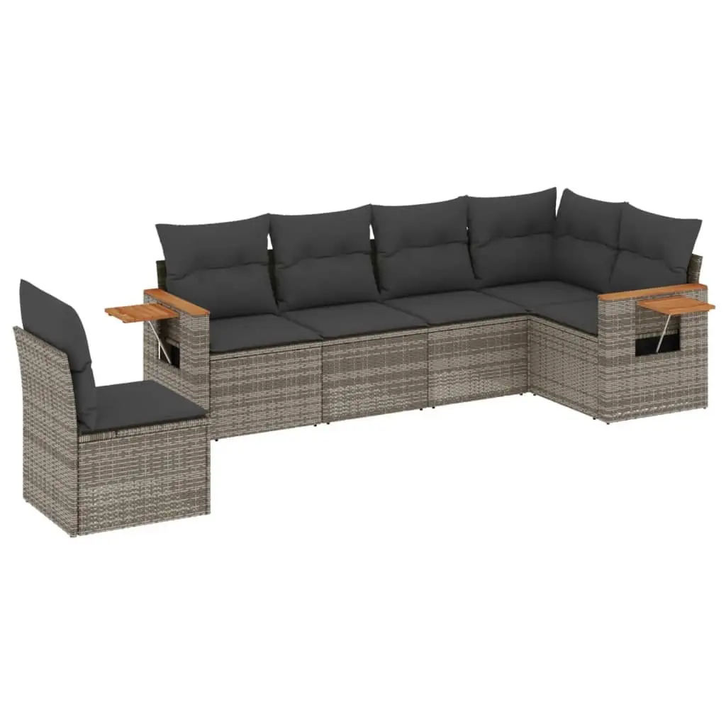 6-Piece Modular Garden Sofa Set