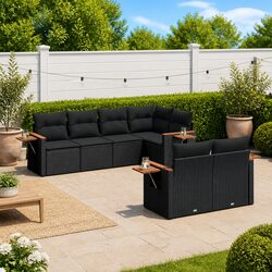 Enjoy Outdoor Gatherings with This 7 Piece Sofa Set