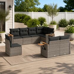Your New 8-Piece Garden Sofa Set Awaits