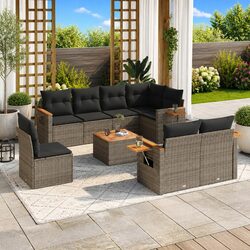Your Perfect 9-Piece Outdoor Sofa Set Awaits