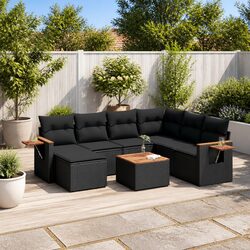 Make Your Outdoor Space Inviting with an 8-Piece Sofa Set