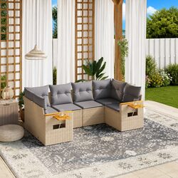 Your Perfect 6-Piece Garden Sofa Set Awaits