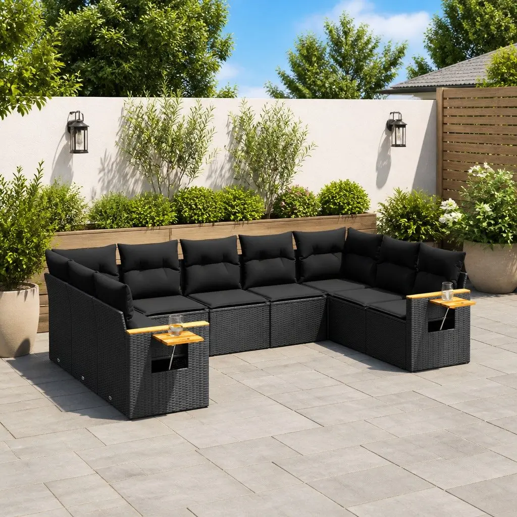 9-Piece Modular Garden Sofa Set