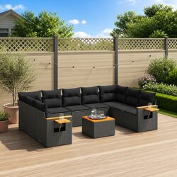 Your New 10-Piece Garden Sofa Set Awaits You