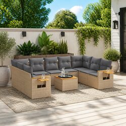 Your Friendly 10-Piece Modular Sofa Set for Outdoors