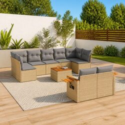 Create Your Ideal Outdoor Oasis with a 10 Piece Sofa Set