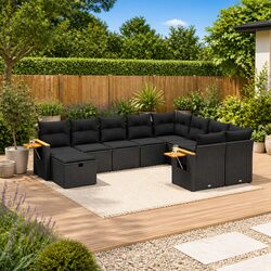 10 Piece Garden Sofa Set