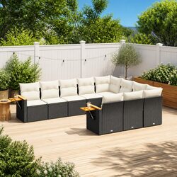 Your Outdoor Comfort: 10 Piece Garden Sofa Set