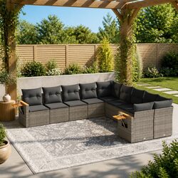 Create Your Outdoor Retreat with a 10 Piece Sofa Set