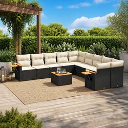 Your New 11-Piece Outdoor Sofa Set Awaits You