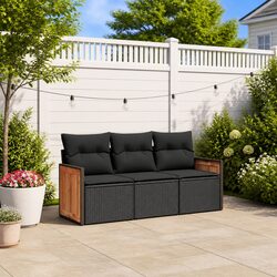 Friendly Garden Sofa Set - 3 Piece Outdoor Furniture