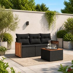 Your Perfect 4 Piece Garden Sofa Set Awaits