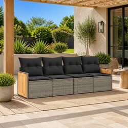 Friendly Outdoor Sofa Set 4 Piece for Your Patio with Storage