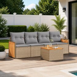Join Friends and Family with This 5-Piece Outdoor Sofa Set