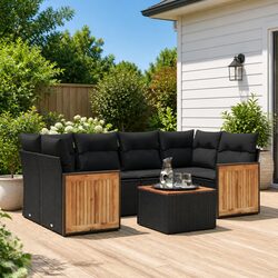 Friendly 7 Piece Garden Sofa Set for Your Outdoor Space