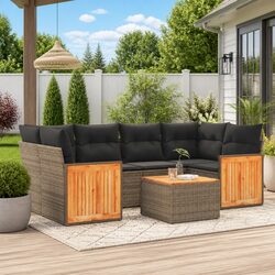 Invite Comfort with a 7-Piece Outdoor Sofa Set