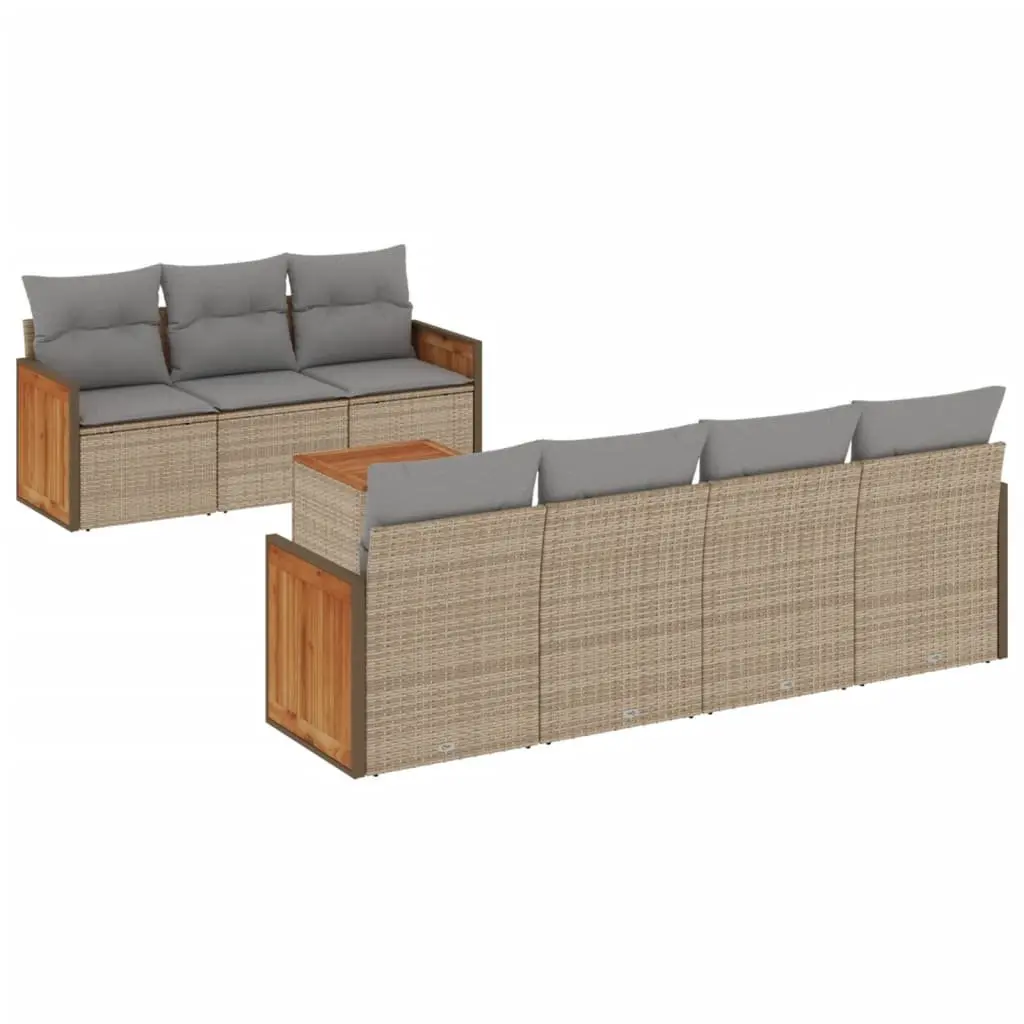 8 Piece Garden Sofa Set