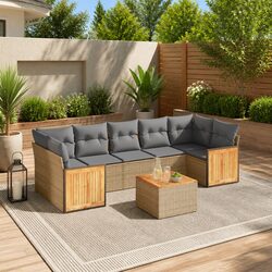 Friendly 8 Piece Garden Sofa Set for Your Outdoor Enjoyment