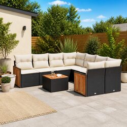 Your Perfect 9 Piece Outdoor Sofa Set Awaits You