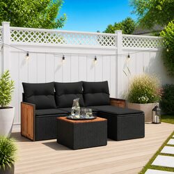 5 Piece Garden Sofa Set for Your Outdoor Comfort