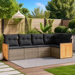 Create Your Ideal Outdoor Space with This 5-Piece Sofa Set